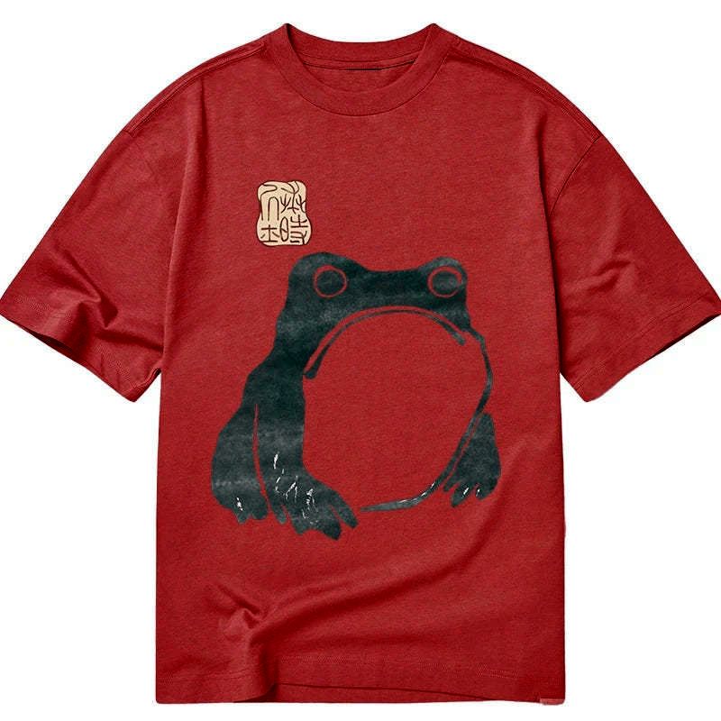Kyoto-Lion Matsumoto Hoji woodblock print frog Classic T-Shirt