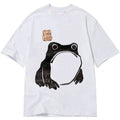 japanese woodblock print frog t-shirt