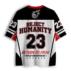 Unisex Mesh Jersey for Summer with Reject Humanity