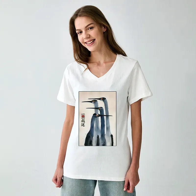Sandhill Crane Classic Tee for Summer