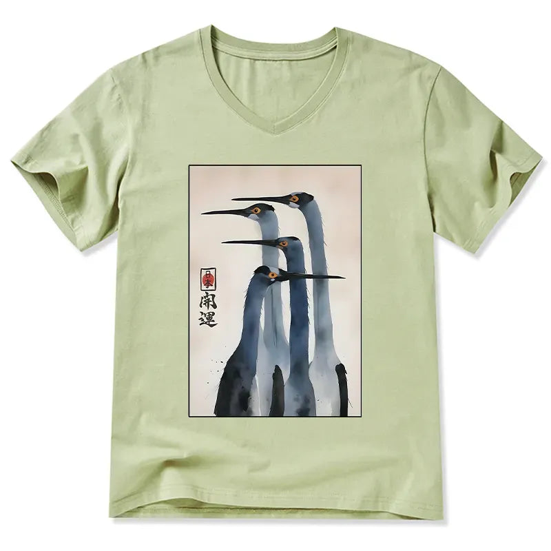 Sandhill Crane Classic Tee for Summer