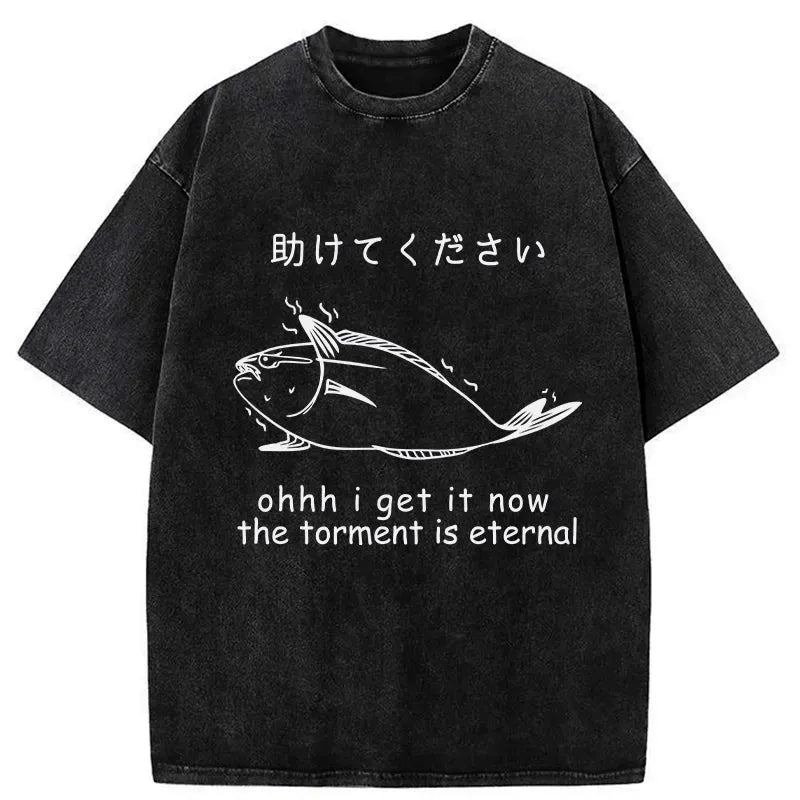 torment is eternal japanese streetwear t shirt