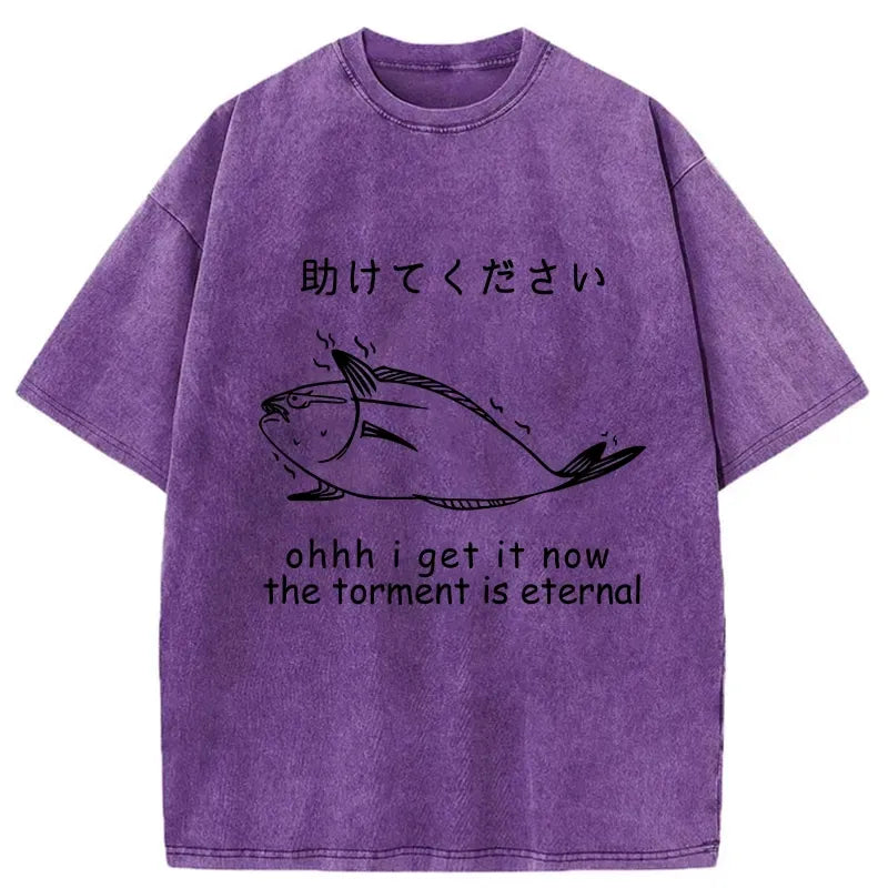 kyoto lion washed t shirt for daily wear