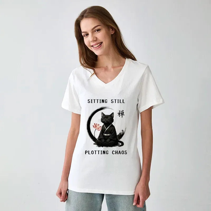japanese vintage cat tee streetwear style