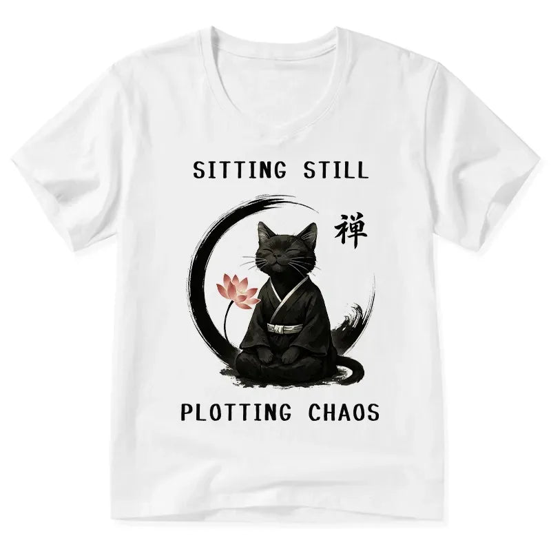 kyoto lion calm cat shirt gift for her