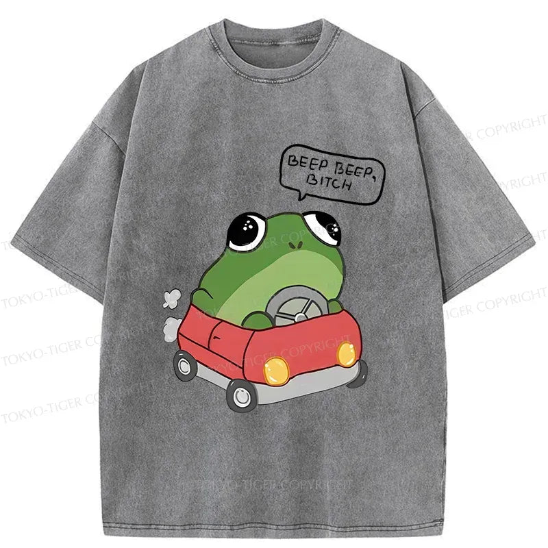 vintage washed cotton t-shirt on sale