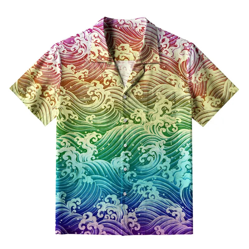 Soft Cotton Unisex Aloha Shirt for Daily Wear