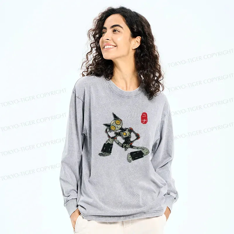 Unisex Soft Cotton Long Sleeve Tee for Daily Wear