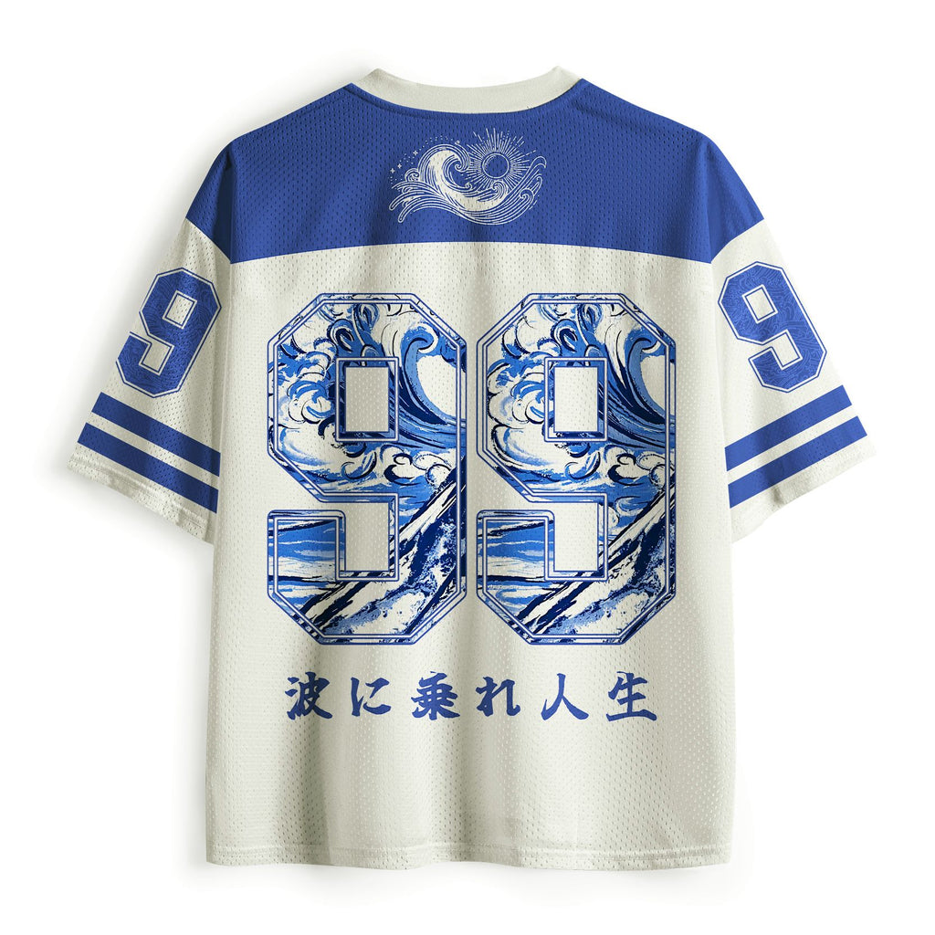 Kyoto-Lion Riding The Rising Wave Mesh Jersey