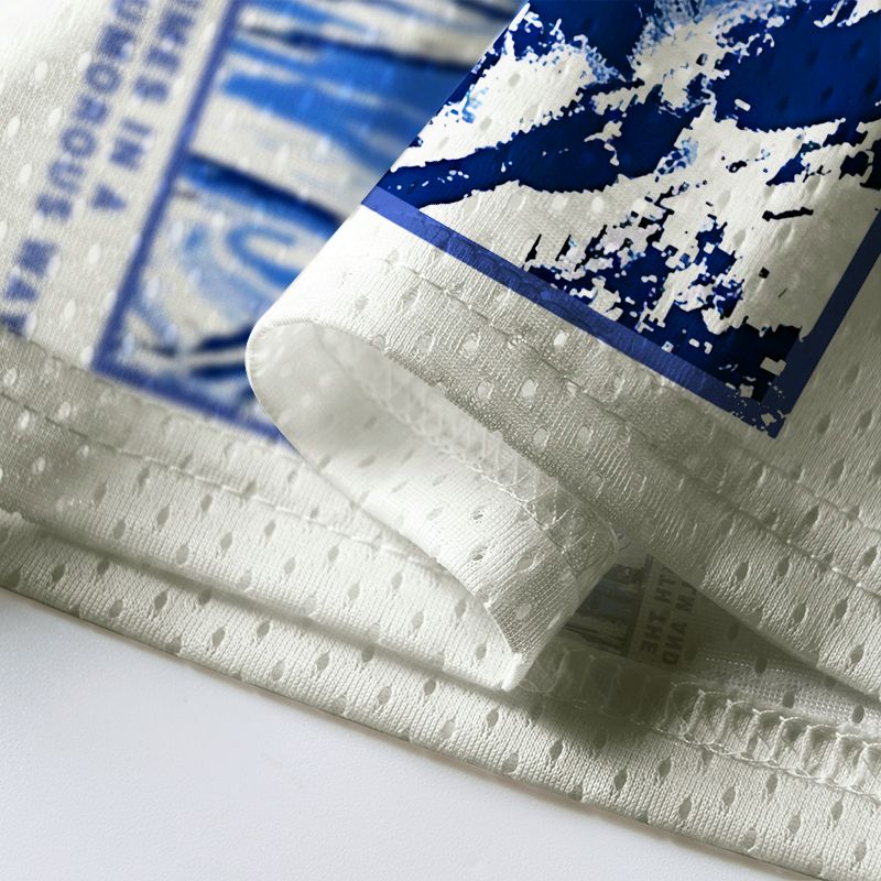 breathable mesh jersey for daily wear on sale