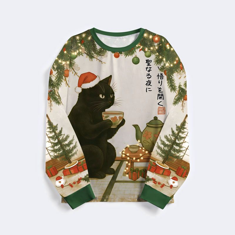 Japanese Tea Time Pajama Sets for Family