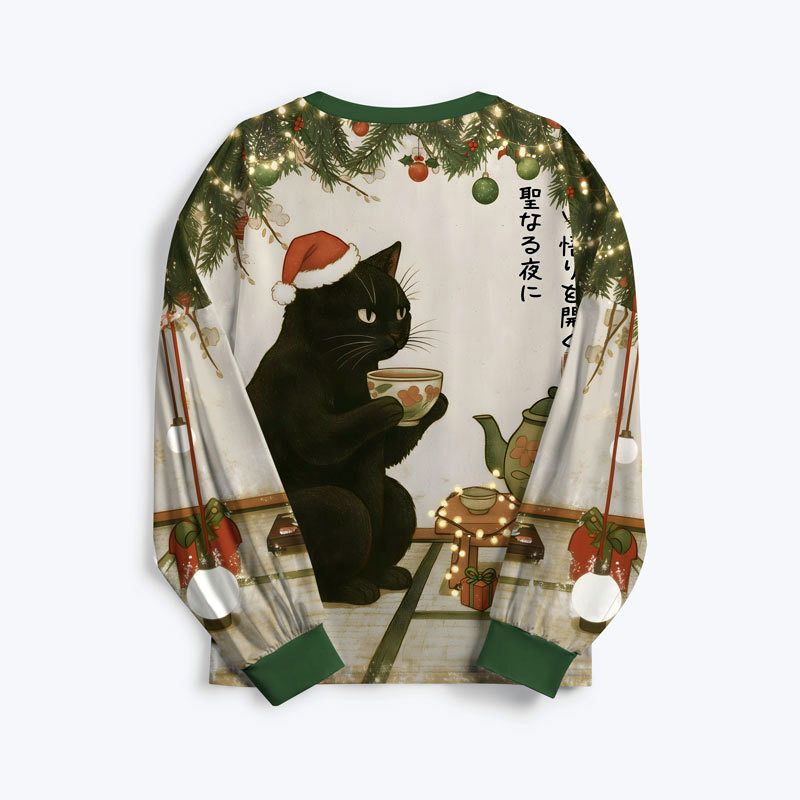 Japanese Tea Time Pajama Sets for Family