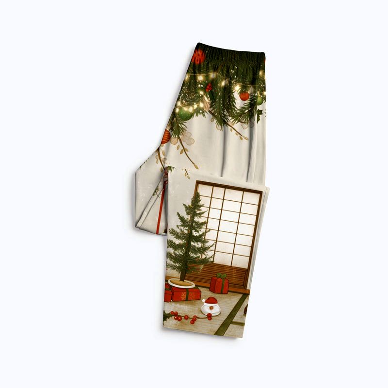 Black Cat Matching Pajamas for Gift Idea