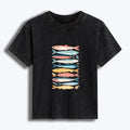 Kyoto-Lion Beautiful Colorful Fish In The Sea Women's Washed T-shirt