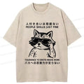 Washed Japanese T-Shirt Funny Sarcastic Gift