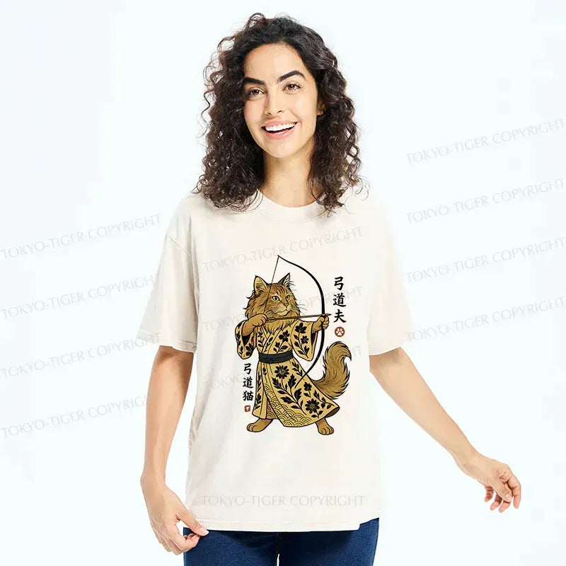 kyoto archery cat tee limited edition