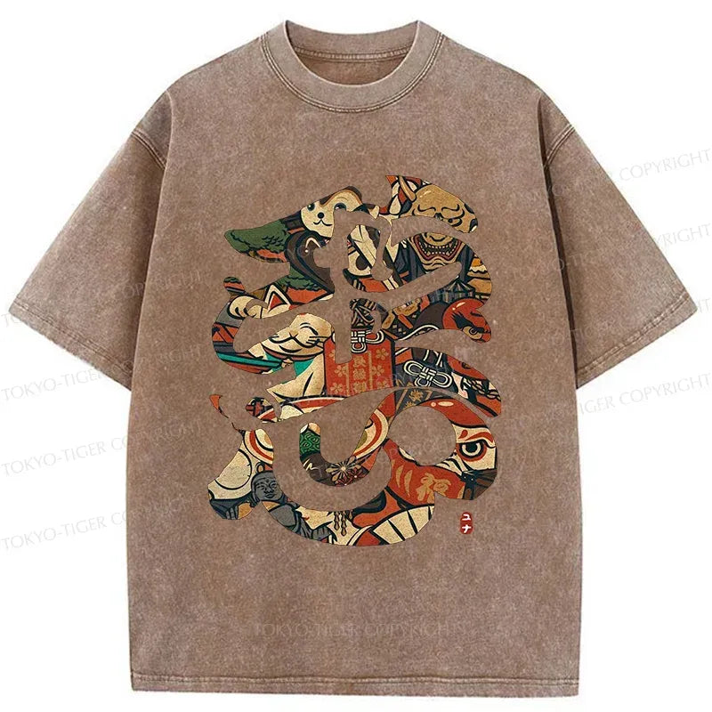 Kyoto-Lion Japanese T-Shirt Free Shipping