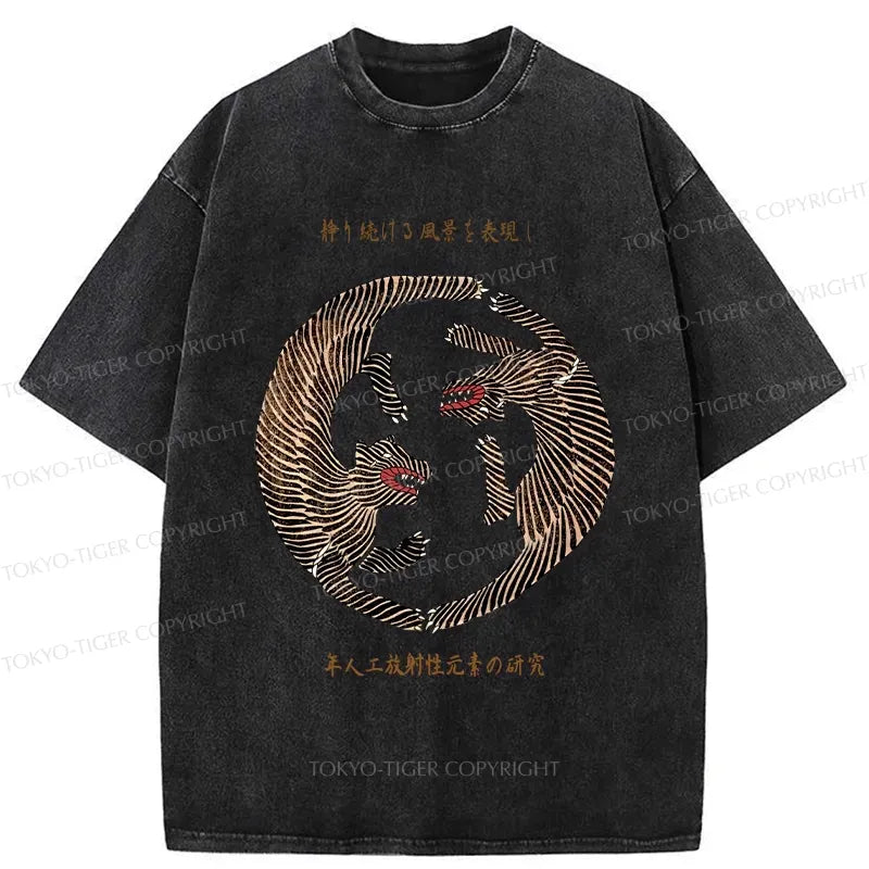 japanese vintage tiger t shirt for summer