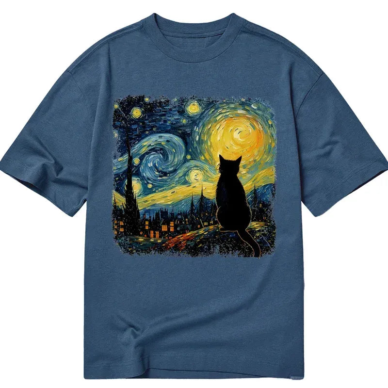 Japanese Cat Classic T-Shirt for Daily Wear