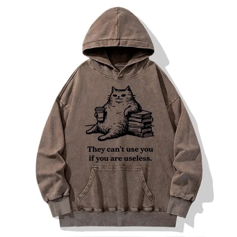 Washed Ukiyo-e Hoodie for Daily Wear