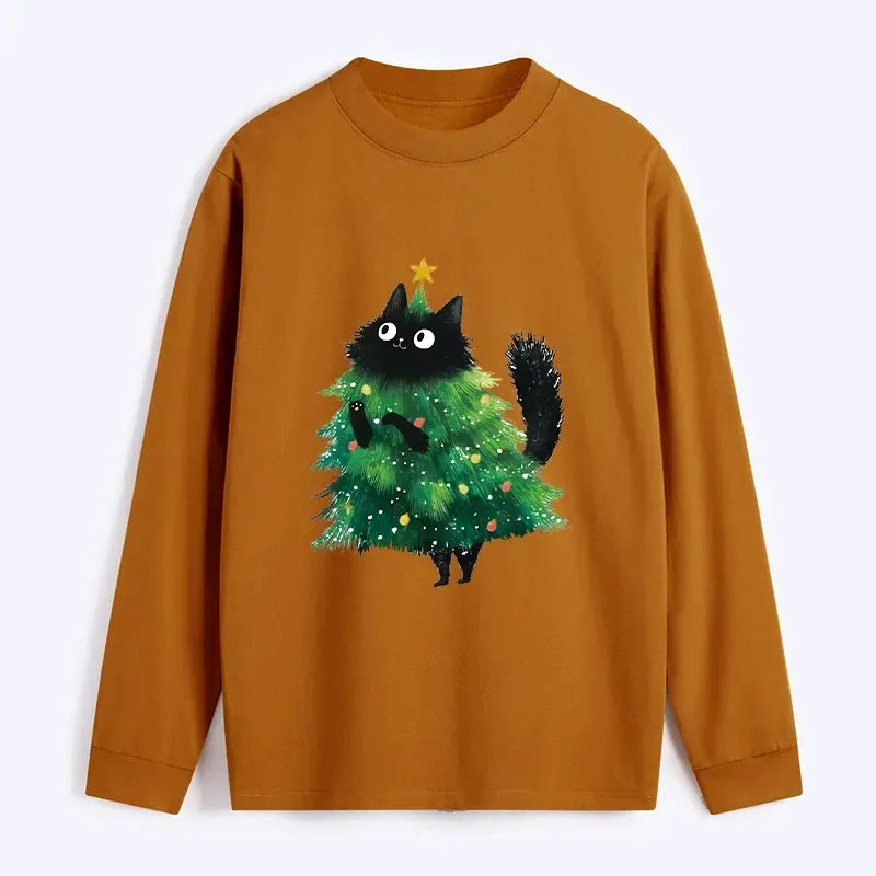 Japanese cat long sleeve tee free shipping