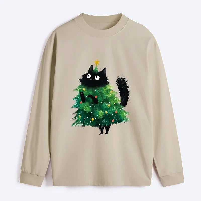 Japanese cat long sleeve tee free shipping