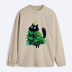 Japanese cat long sleeve tee free shipping