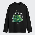 Japanese cat long sleeve tee free shipping