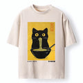 Funny Cat Ramen T-Shirt Gift Idea