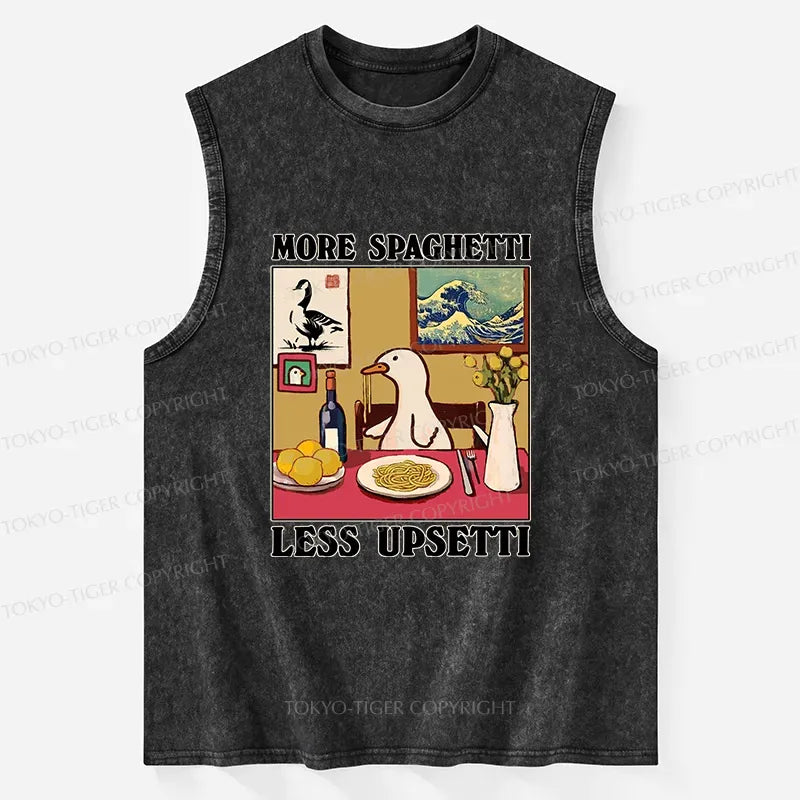 Unisex Washed Tank Top for Summer