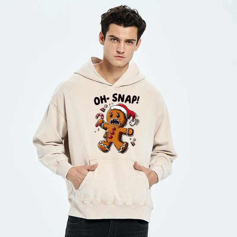 Washed Unisex Hoodie for Daily Wear