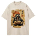 japanese vintage sloth ramen t-shirt