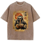 washed unisex t-shirt japanese culture