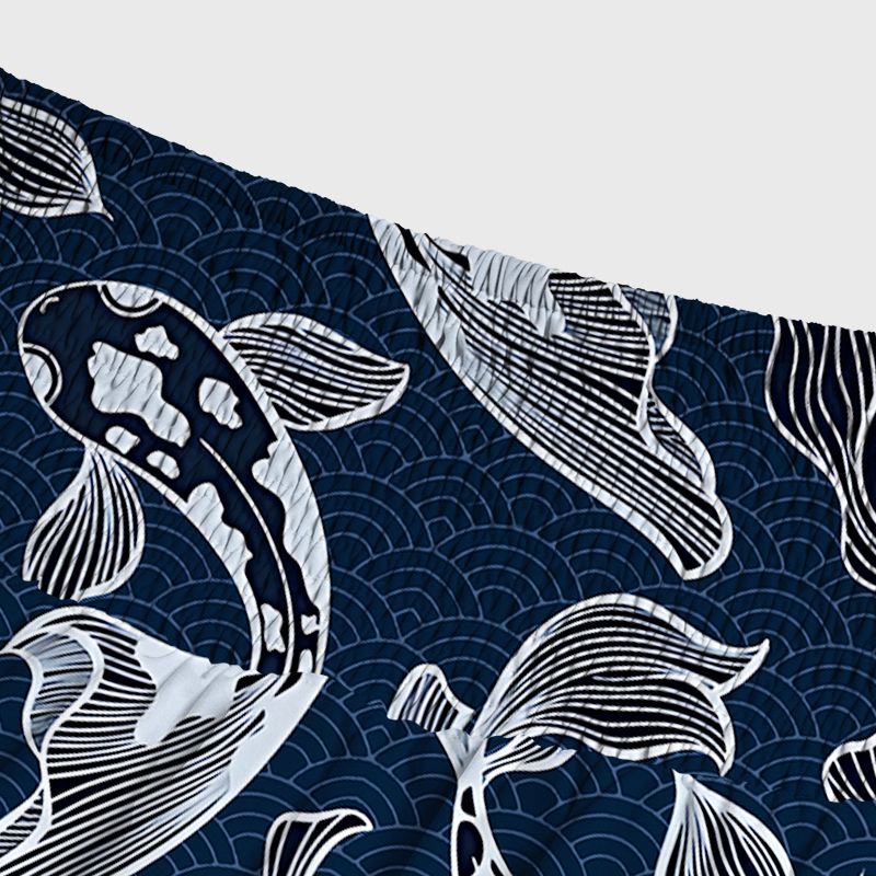 Japanese Koi Maxi Skirt for Summer