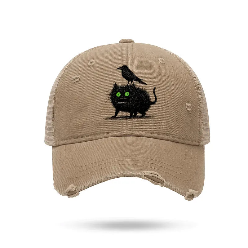 Cat Meme Cap for Daily Wear
