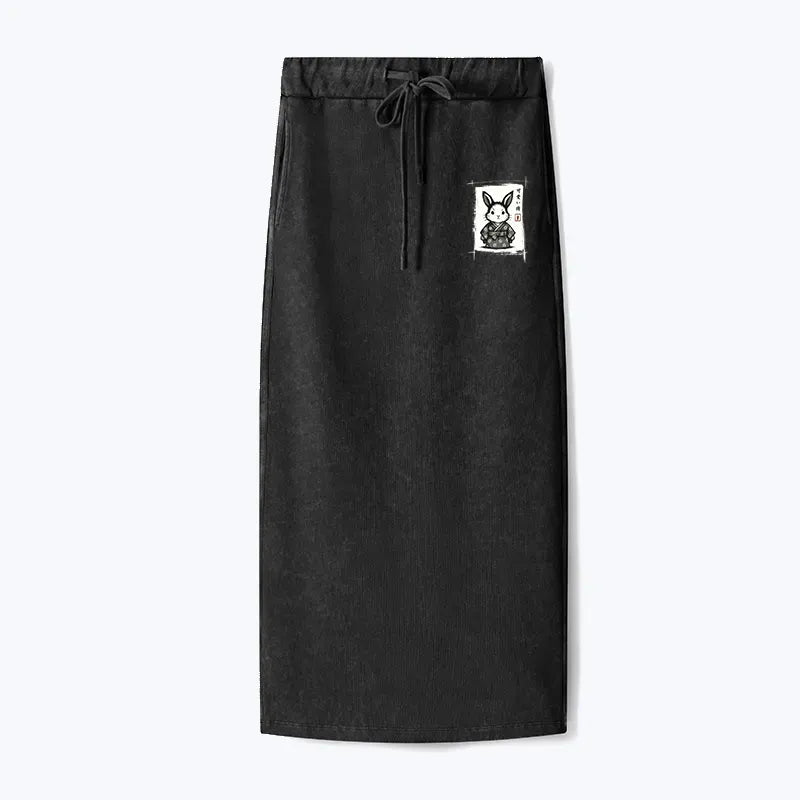 Washed Terry Skirt on Sale