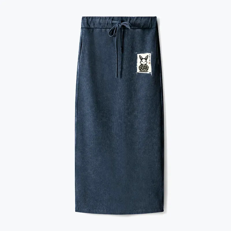 Washed Terry Skirt on Sale