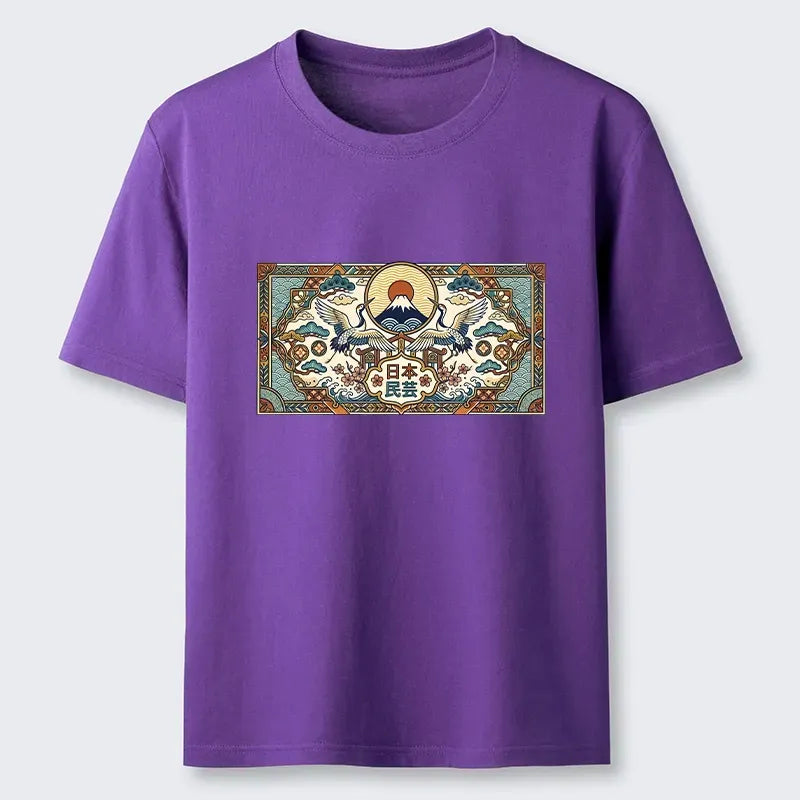 Kyoto lion classic t-shirt for daily wear