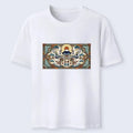Ornate Japanese folk art t-shirt on sale