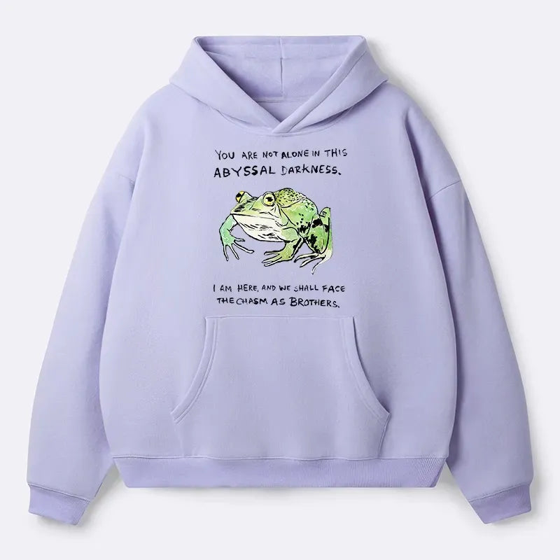 Frog Friends Hoodie Gift for Her