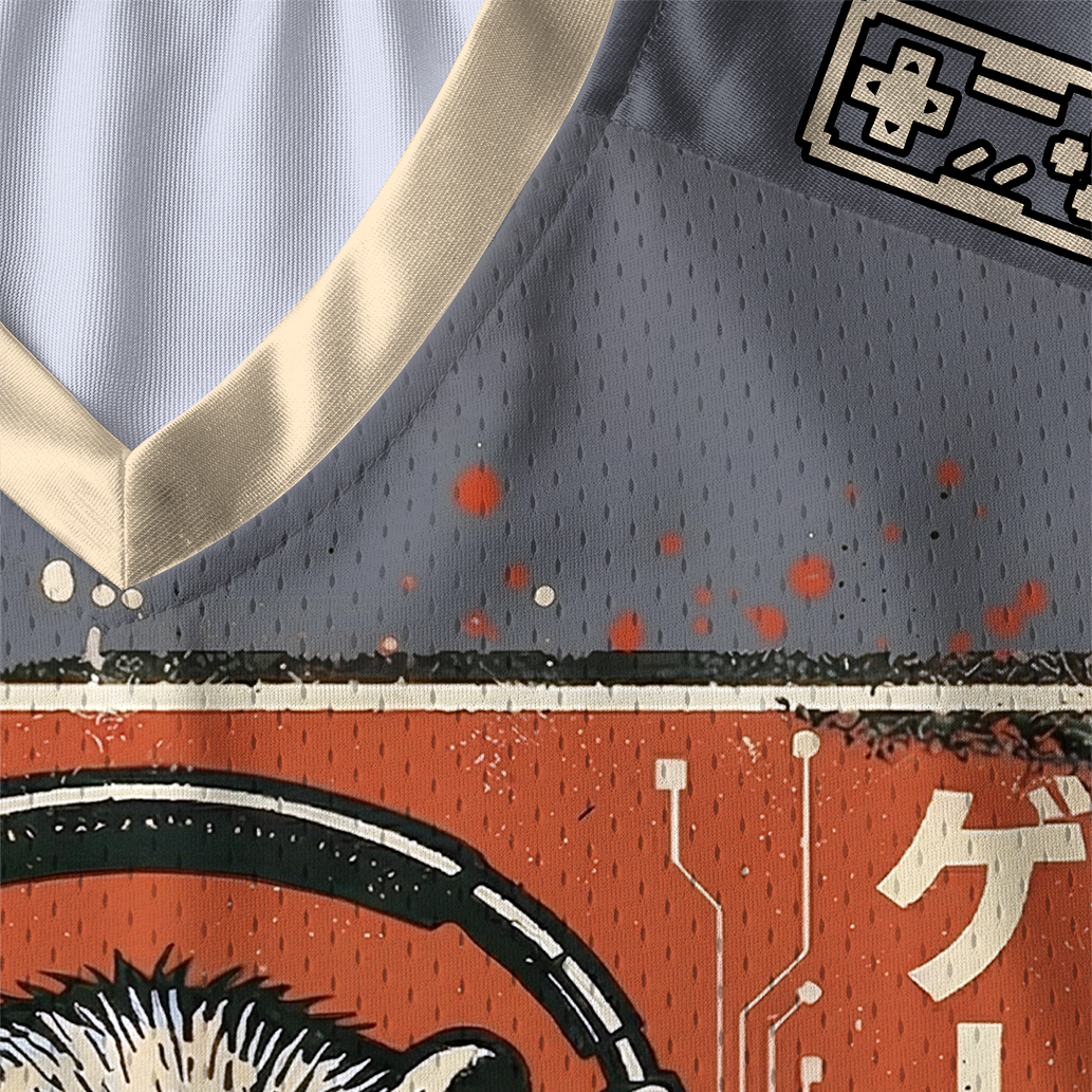 Breathable Mesh Jersey for Daily Wear