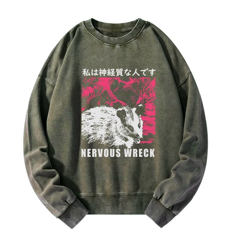 Unisex Vintage Sweatshirt for Daily Wear