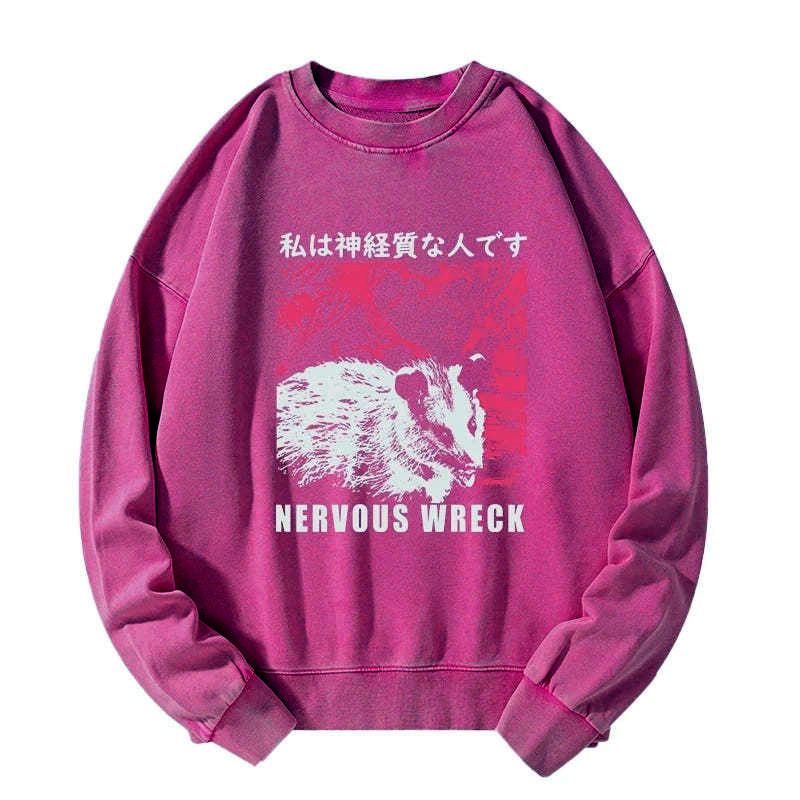 Retro Ukiyo-e Sweatshirt for Casual Gift Idea
