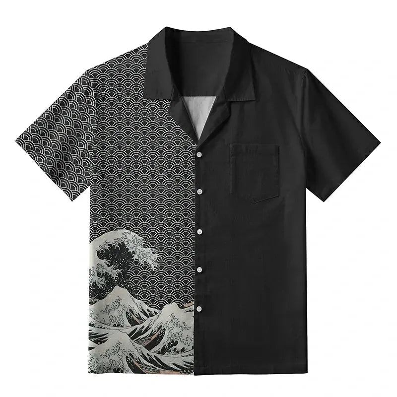 Japanese Aloha Shirt for Summer Vacation
