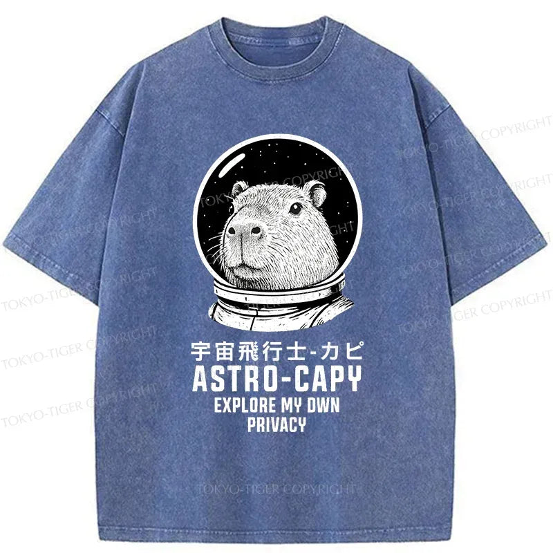 Unisex Japanese Capybara T-Shirt Gift for Her