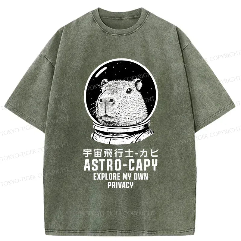 Unisex Japanese Capybara T-Shirt Gift for Her