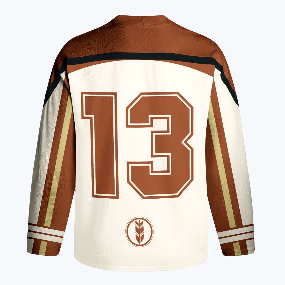 Kyoto-Lion Capybara Archery Long-Sleeve Hockey Jersey