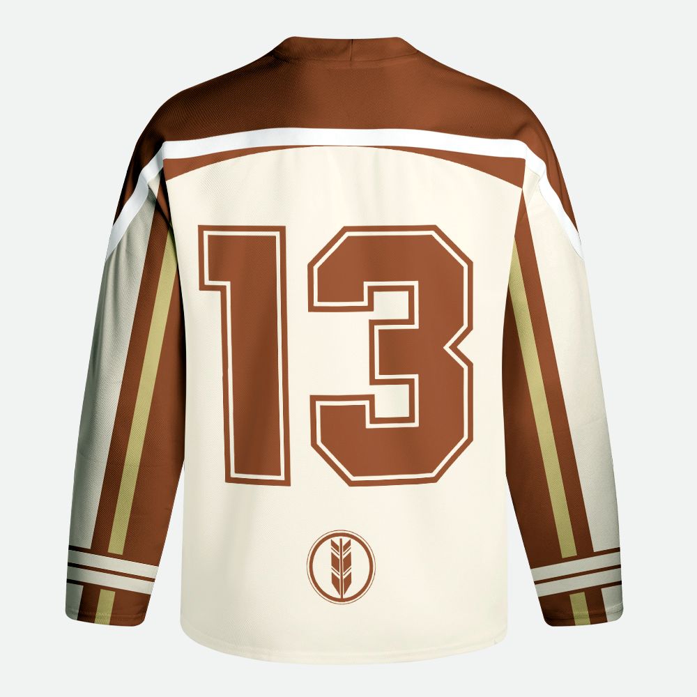 Kyoto-Lion Capybara Archery Long-Sleeve Hockey Jersey