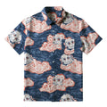 Comfortable Japanese Traditional Button-up Shirt