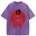 Japanese Washed T-Shirt for Gift for Him
